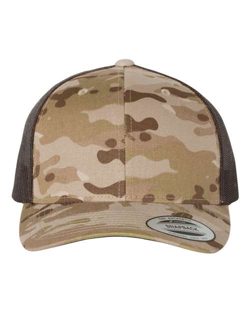 Retro Trucker Cap Camo