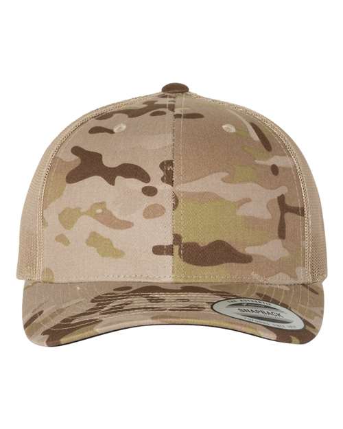 Retro Trucker Cap Camo
