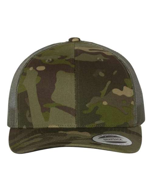 Retro Trucker Cap Camo