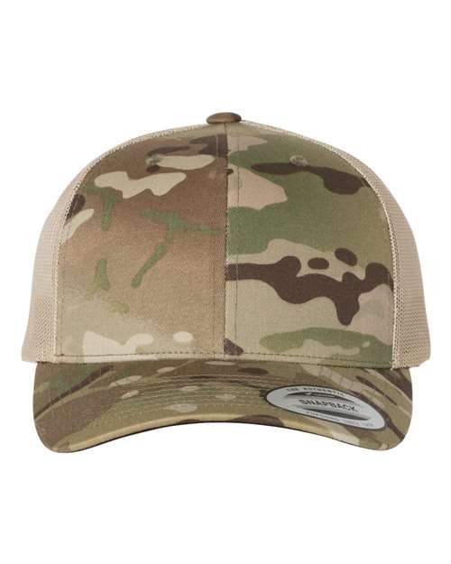 Retro Trucker Cap Camo