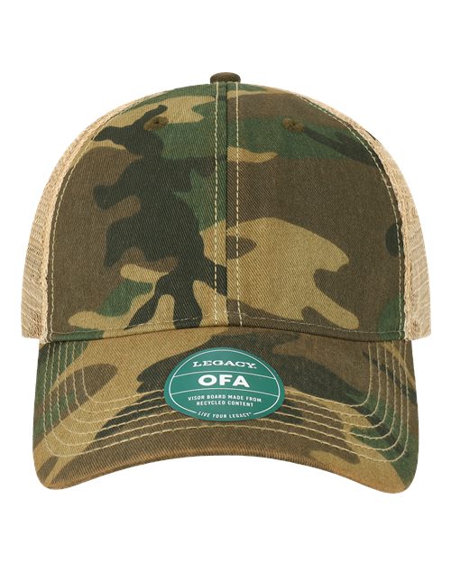 Old Favorite Trucker Cap Camo