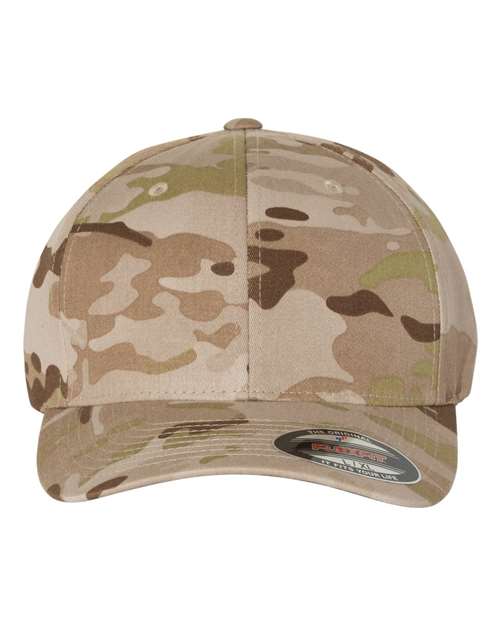 Cotton Blend Cap Camo